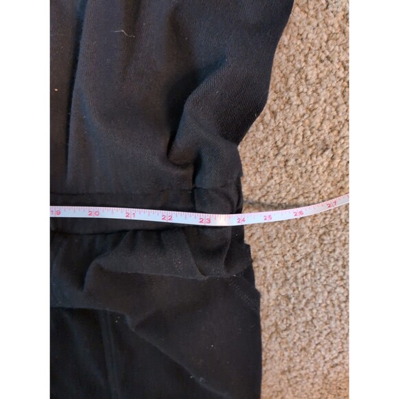 Women With Control Black Knit denim One Piece Jumpsuit 3X Loungewear Stretch - Picture 15 of 16